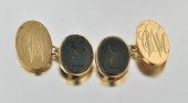 A Pair of English Gold and Blo