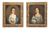 A Pair of English Portraits on