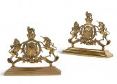 A PAIR OF ENGLISH ROYAL COAT O