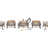 A Pair of English Silver-Gilt