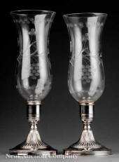 A Pair of English Silverplate