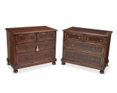 A PAIR OF ENGLISH WILLIAM & MA