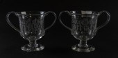 A PAIR OF ENGRAVED `JACOBITE'
