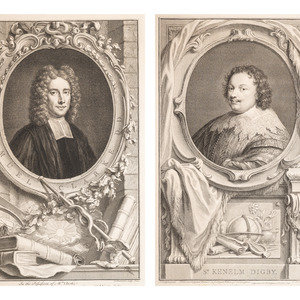 A Pair of Engravings After
