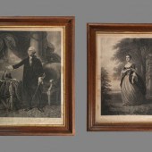 A Pair of Engravings Depicting