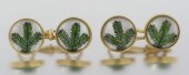 A Pair of Essex Crystal Cuffli