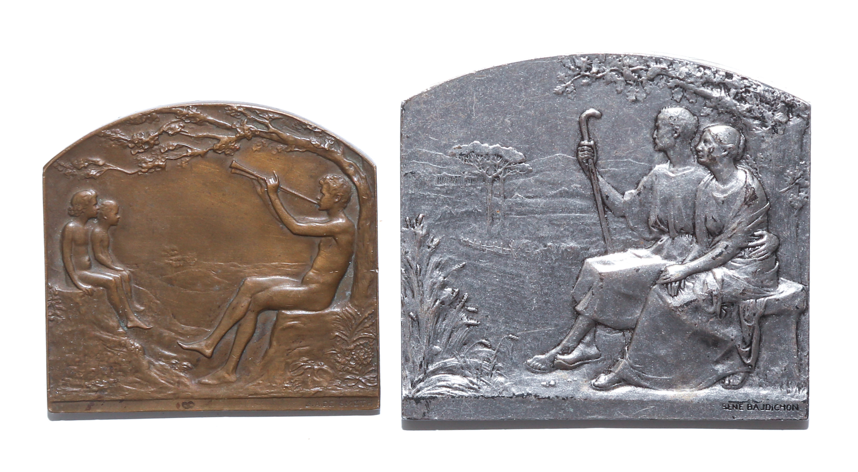 A PAIR OF EUROPEAN ART
