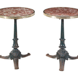 A Pair of E.W. Déposé Painted