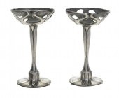 A PAIR OF F H SCHMITZ JUGENDST