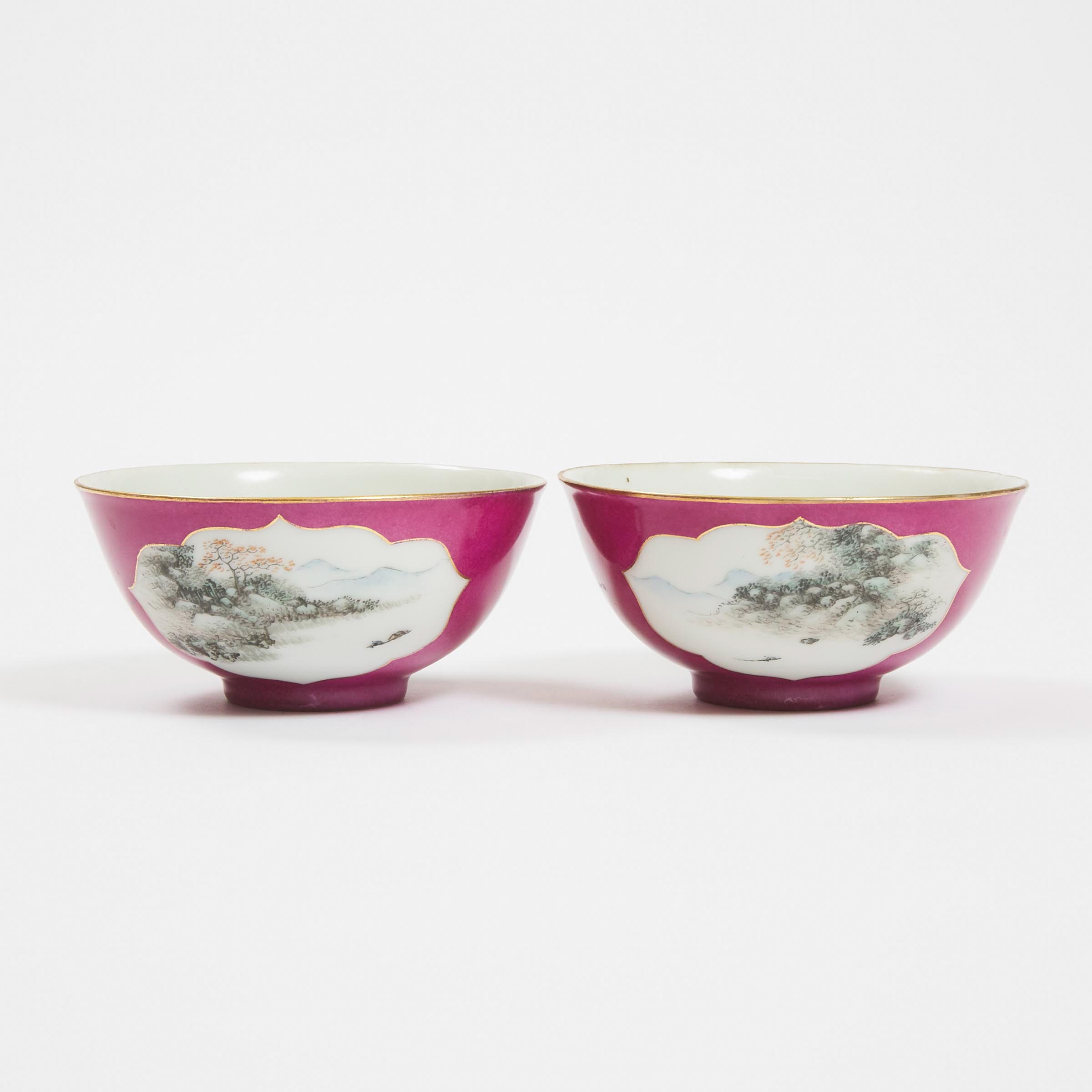 A Pair of Famille Rose