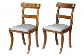 A PAIR OF FEDERAL GONDOLIER SI