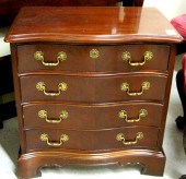 A PAIR OF FEDERAL STYLE MAHOGA