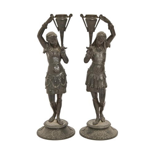 A pair of fin de siecle French