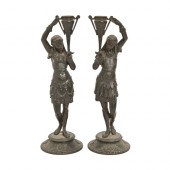 A pair of fin de siecle French