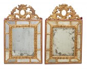 A PAIR OF FLEMISH-STYLE GILTWO