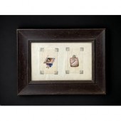 A PAIR OF FRAMED 19TH CENTURY