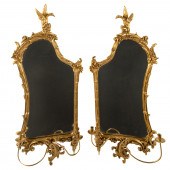 A PAIR OF FREIDMAN BROS. GILTW