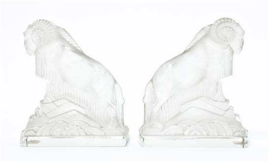 *A Pair of French Art Deco Molded