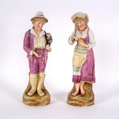 A pair of French biscuit