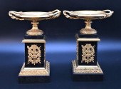 A PAIR OF FRENCH DORE BRONZE A