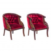 A PAIR OF FRENCH EMPIRE STYLE