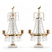 A PAIR OF FRENCH EMPIRE STYLE