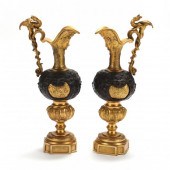 A PAIR OF FRENCH EMPIRE STYLE