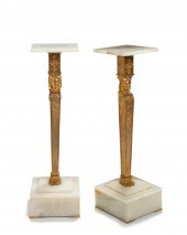 A PAIR OF FRENCH EMPIRE-STYLE