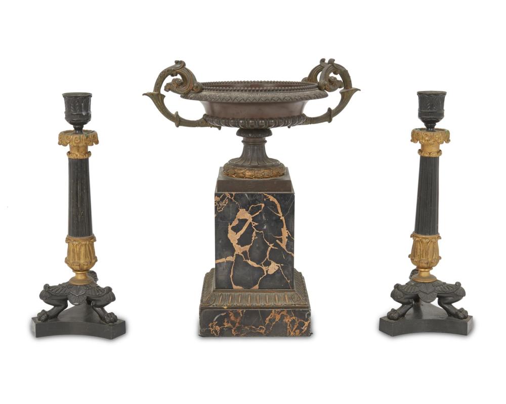 A PAIR OF FRENCH EMPIRE-STYLE
