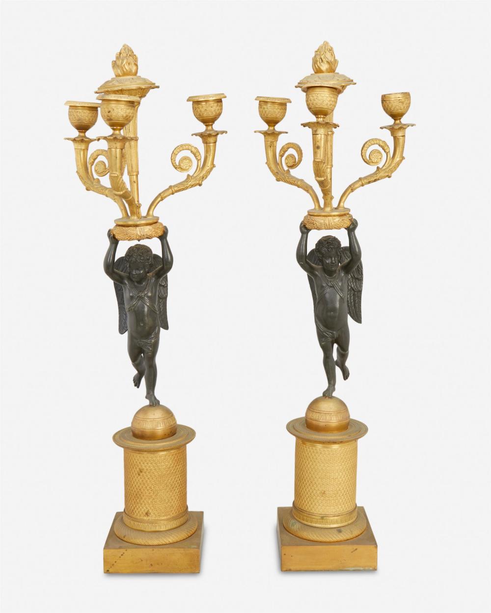 A PAIR OF FRENCH EMPIRE-STYLE