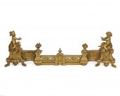 A PAIR OF FRENCH FIGURAL GILT-