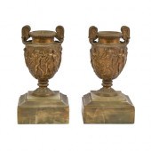 A pair of French fin de siecle