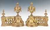 A Pair of French Gilt Bronze C