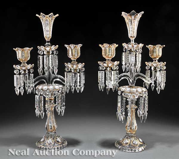 A Pair of French Gilt and