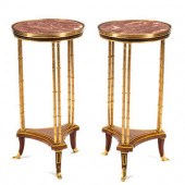 A Pair of French Gilt Bronze M