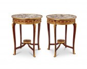 A PAIR OF FRENCH LOUIS XV-STYL