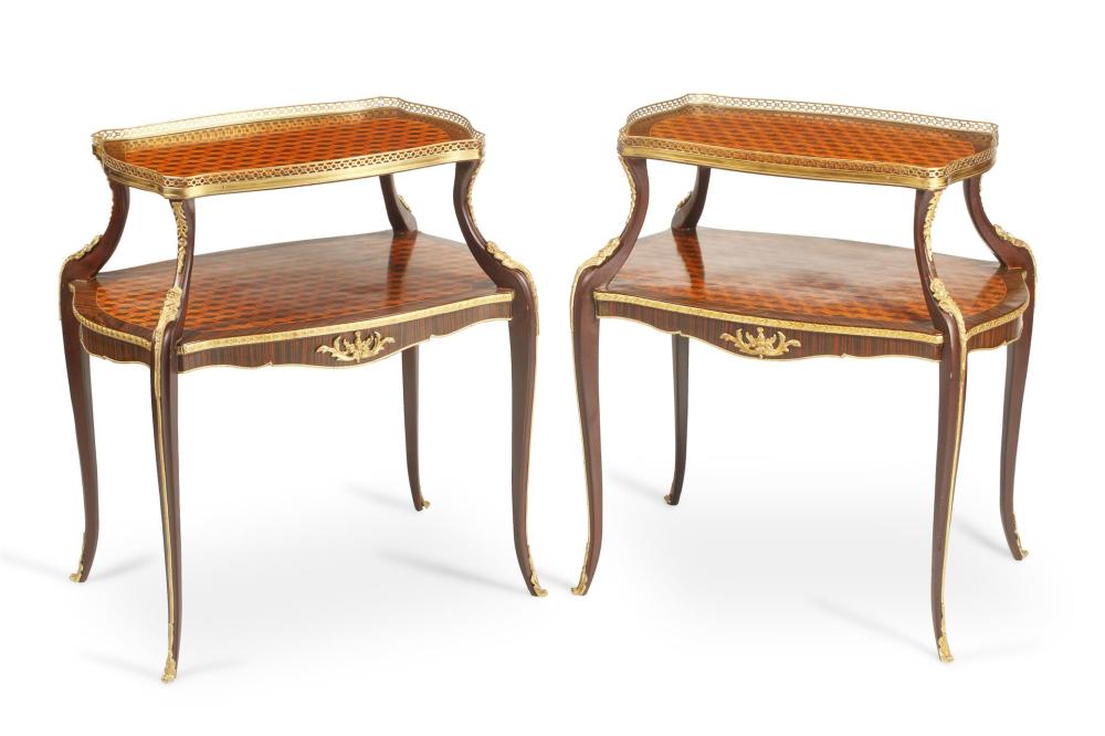 A PAIR OF FRENCH LOUIS XV-STYLE