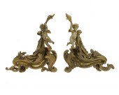 A PAIR OF FRENCH LOUIS XV-STYL