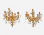 A PAIR OF FRENCH LOUIS XV-STYL