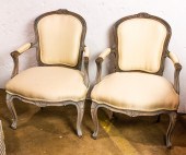 A PAIR OF FRENCH LOUIS XV STYL