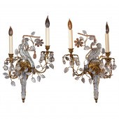 A PAIR OF FRENCH MAISON BAGUES