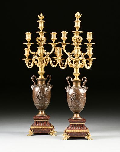 A PAIR OF FRENCH NEOCLASSICAL STYLE