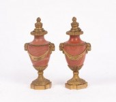 A pair of French ormolu mounte
