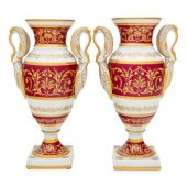 A Pair of French Parcel Gilt P