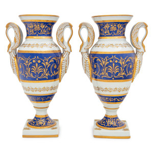 A Pair of French Parcel Gilt