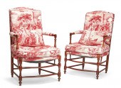 A PAIR OF FRENCH PROVINCIAL BE