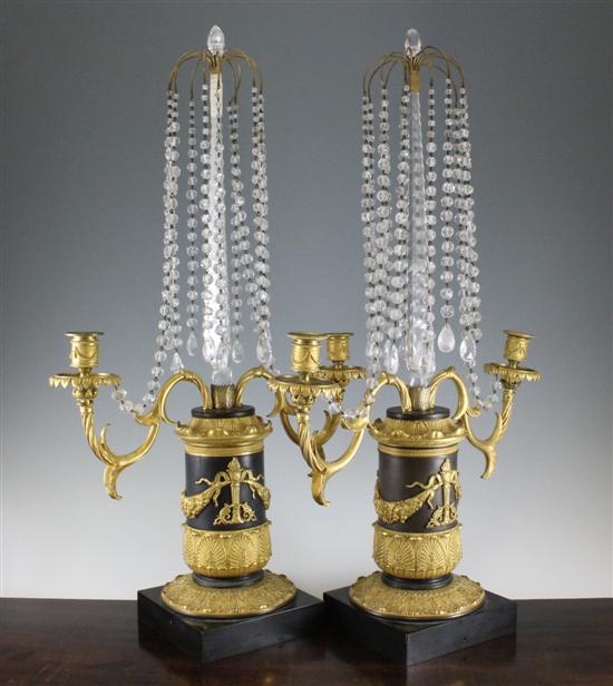 A pair of French Restoration period