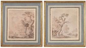 A PAIR OF FRENCH SCHOOL DRAWIN