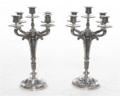 *A Pair of French Silverplate