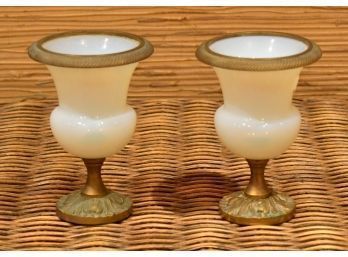 A pair of French small size antique
